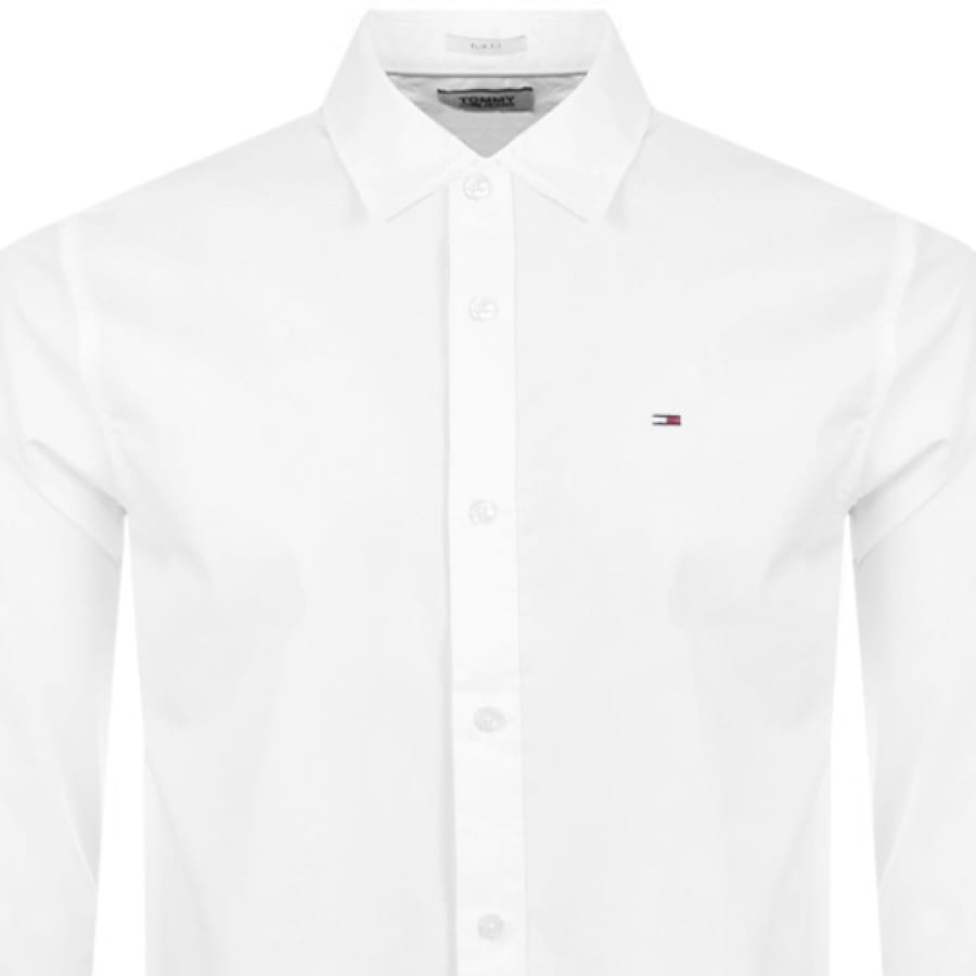 Alternative Image for ProductTommy Jeans Long Sleeved Shirt White2
